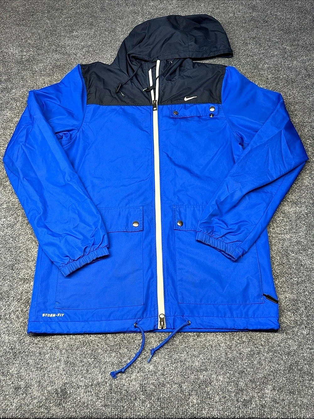 Nike Storm-Fit Color Block Jacket Blue & Black Small